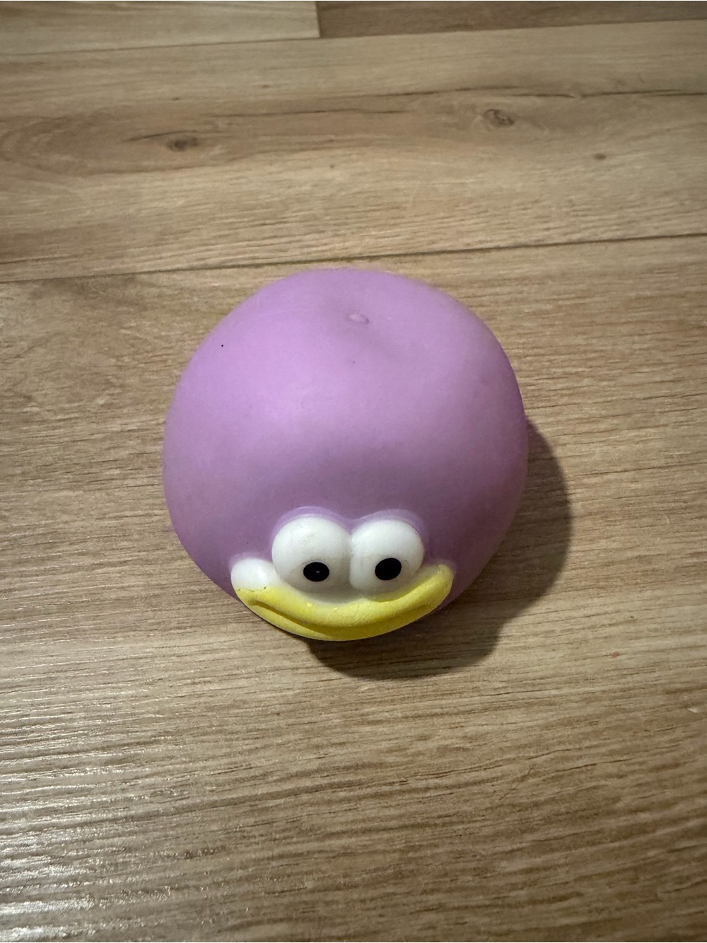 Purple Squishy with Smiling Face - Kids Learning Toy